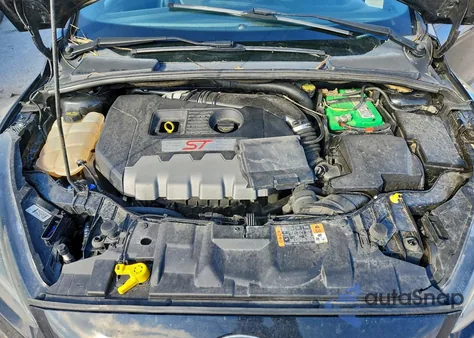 2016 Ford Focus St из США, поврежденный, VIN 1FADP3L91GL297545